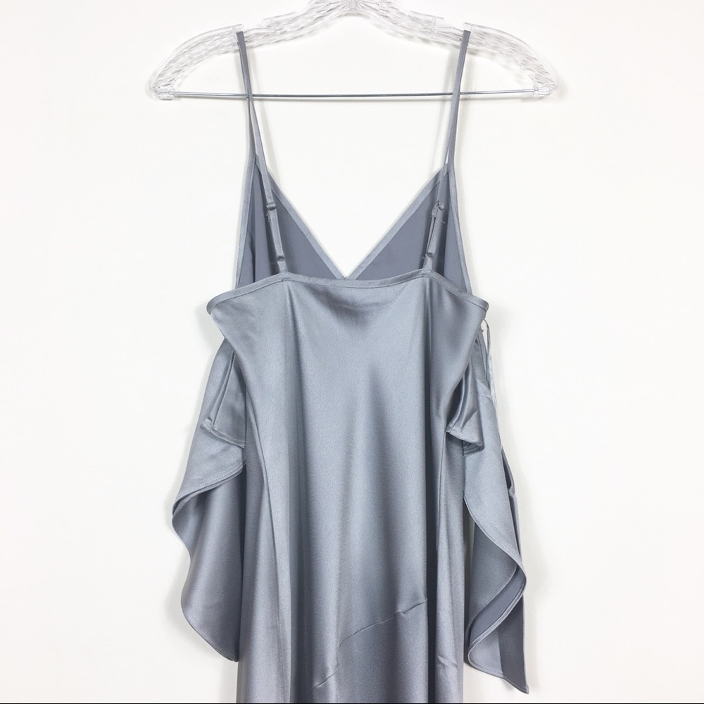 NEW! ASTR | Ruffle Cold Shoulder Full Maxi Dress - Picture 5 of 8